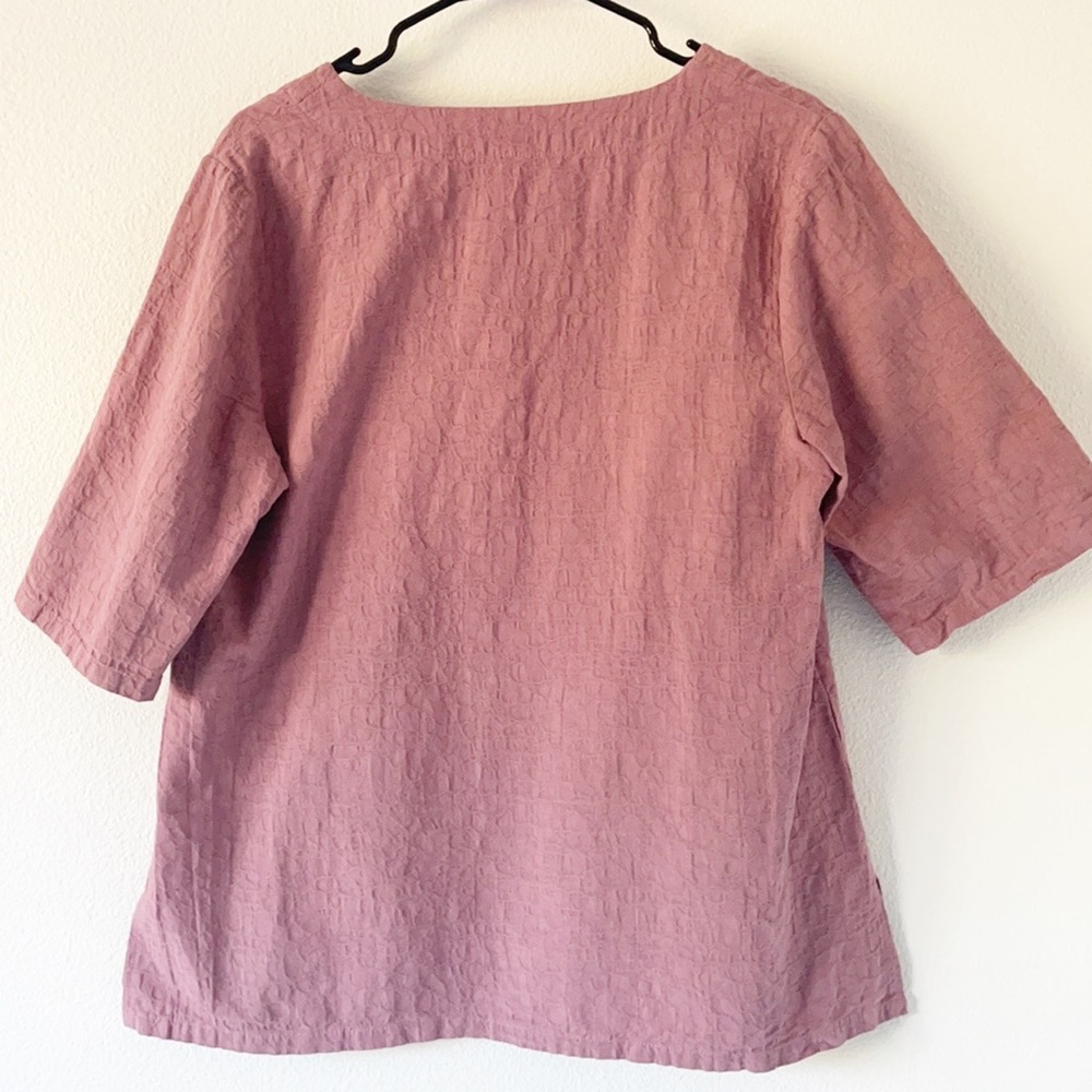 Minibee Women's Cotton Linen Blouse Cute Tunics Tops Shirt - Picture 2 of 10